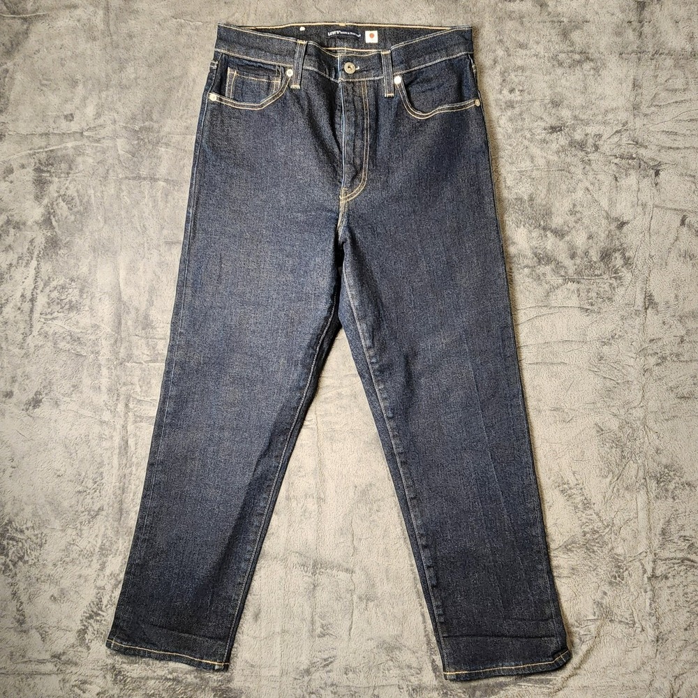 Levis Made & Crafted Column Jeans Womens‎ 29 Dark Indigo Japanese Fabric